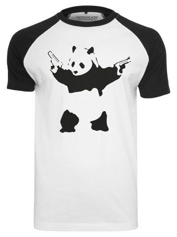 Merchcode Merchcode T-Shirts in wht/blk