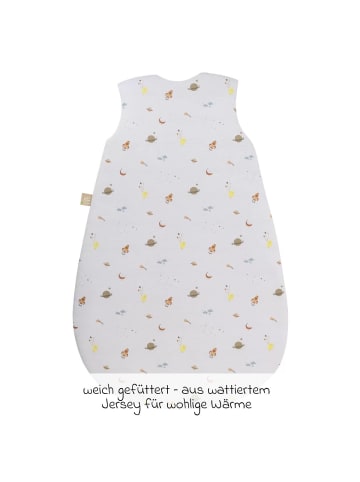 Odenwälder Schlafsack wattiert Jersey - Space in gray