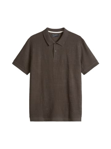 Marc O'Polo Poloshirt loose in Dark Nickle