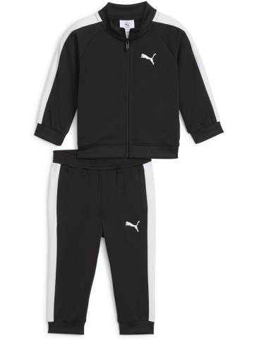 Puma Trainingsanzug "MINICatS T7 ALWAYS ON Suit INF" in Schwarz