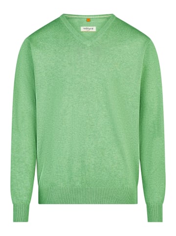 Redmond Pullover Basic in Hellgrün