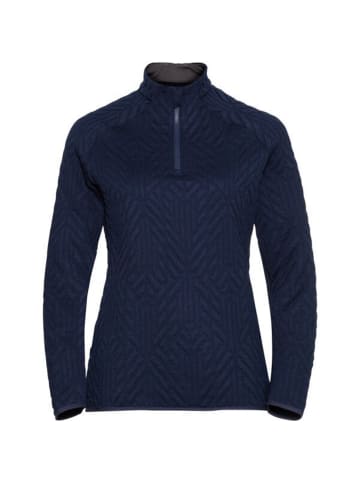 Odlo Sweatshirt Rolli Midlayer 1/2 zip CORVI in Dunkelblau