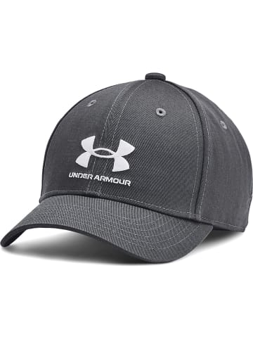 Under Armour Kinder Cap "UA Youth Branded Sdi Adj" in Grau