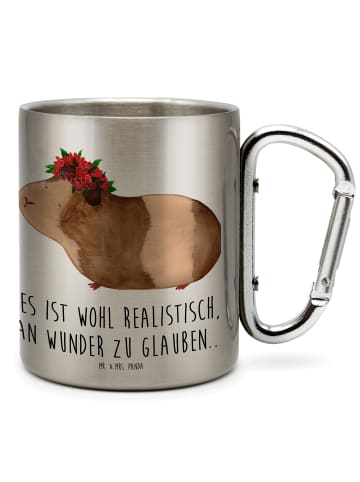 Mr. & Mrs. Panda Edelstahlbecher Meerschweinchen Weisheit mit Sp... in Silber