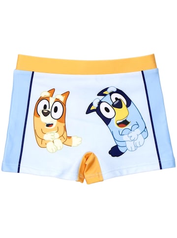 Bluey Badehose Bluey  & Bingo in Hellblau