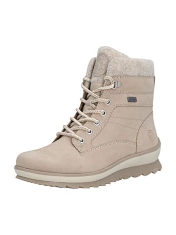 remonte Schnürboots in Beige