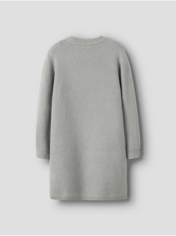 name it Strickkleid NKFOMARIAN LS KNIT DRESS in grey melange