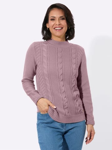 WITT WEIDEN Stehkragen-Pullover in mauve