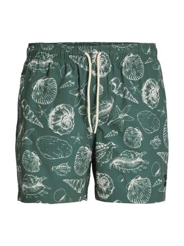 Jack & Jones Bade-Shorts 'Maui' in grün