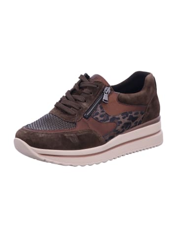 WALDLÄUFER Schnürschuhe K-Luana in WOOD COGNAC KHAKI