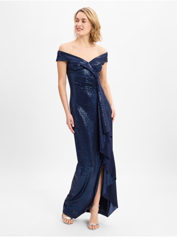 SWING Abendkleid in marine - 0001