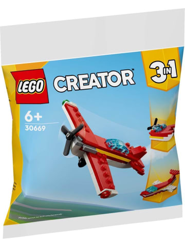 LEGO Creator Paperbag – Roter Flieger & Polizei-Buggy in multicolored