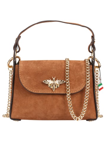 Florence Florence Umhängetasche Leder tan, braun ca. 19cm