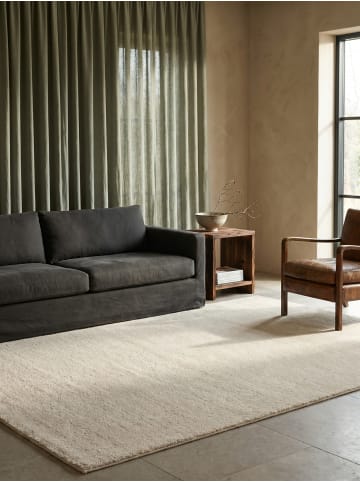 KADIMA DESIGN Läufer Uni rutschhemmend pflegeleicht Wohnzimmer Schlafzimmer Flur in Beige
