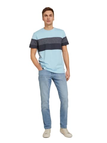 Tom Tailor T-Shirt STRIPED in Mehrfarbig