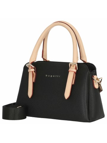 Bugatti Ella - Henkeltasche 29 cm (beige) in schwarz