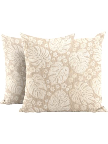 Erwin Müller Kissenhülle 2er-Pack in creme