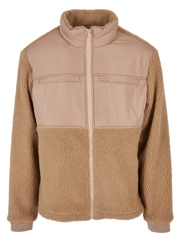 Urban Classics Urban Classics Herren Patched Sherpa Jacket in unionbeige