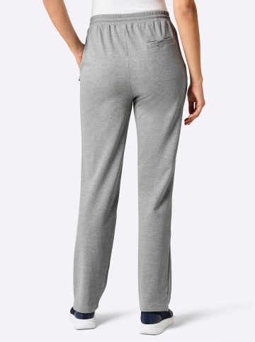 WITT WEIDEN Freizeithose in grau-meliert