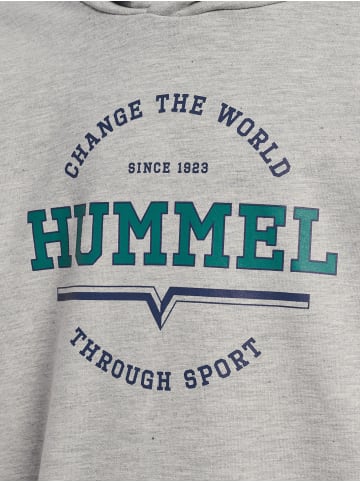 Hummel Hummel Kapuzenpullover Hmlasher Jungen in LIGHT GREY MELANGE