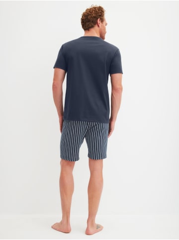 Calida Pyjama in saphir blue