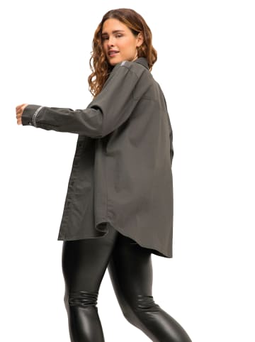 Studio Untold Hemdbluse in graphitgrau