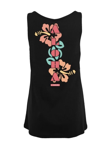 F4NT4STIC Tanktop PLUS SIZE Aloha in schwarz