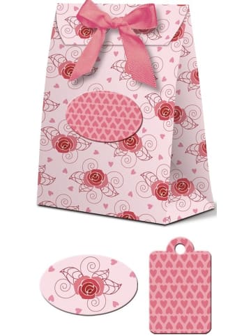 Buntpapierfabrik Ludwig Bähr Geschenkbox Celina 9,5x12,5x5cm Packung mit 5 Stück Motiv: 09