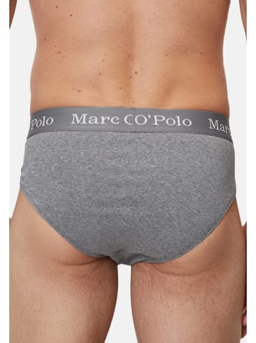 Marc O´Polo Bodywear Slip / Unterhose Elements Organic Cotton in Black/Navy/Grey Melange