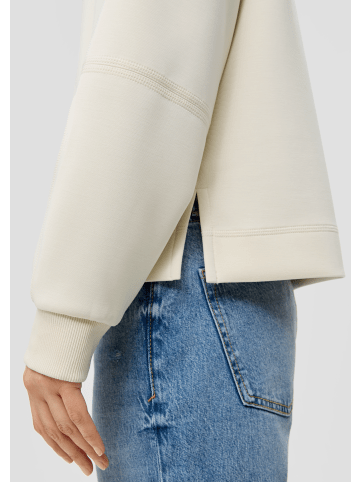 s.Oliver Sweatshirt langarm in Beige