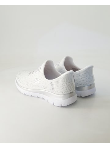 Skechers Slip On Sneaker in Weiß