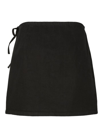 Pieces Minirock in Black Denim