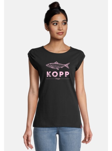 Salzhaut Shirt BIIKE - FISCHKOPP DIGGA in Black