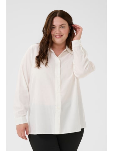 KAFFE curve Langarm - Hemd KCada Loose fit in Chalk
