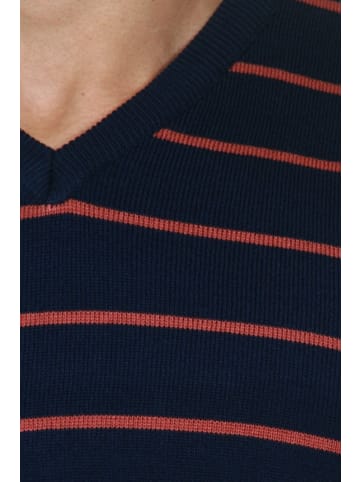 FIOCEO Pullover in navy/rot