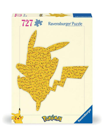Ravensburger Puzzle 727 Teile Erwachsenenpuzzle 727 Teile - Pokémon - Pikachu 14-99 Jahre in bunt