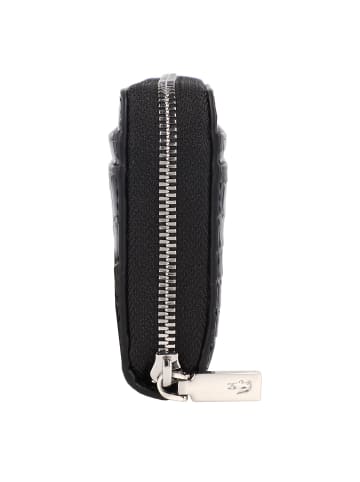 Lacoste Chantaco Classics Geldbörse RFID Schutz Leder 12 cm in noir
