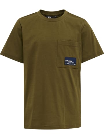 Hummel Hummel T-Shirt Hmlrocky Lebensstil Jungen in DARK OLIVE