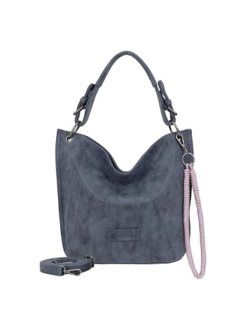 Fritzi aus Preußen Fritzi31N Vintage Schultertasche 26 cm blau