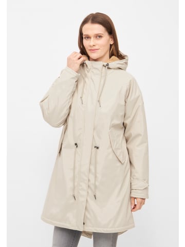 Derbe Regenjacke Tidaholm in Fog/Caramel