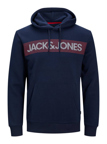 Jack & Jones Sweatshirt 'Corp Logo' in dunkelblau