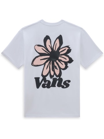 Vans T-Shirt "Brush Petal Ss Tee" in Weiß