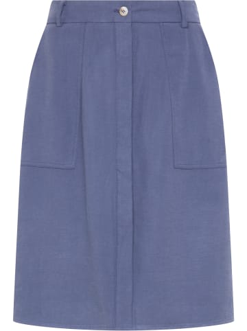 DreiMaster Damen Freizeitrock in Blau