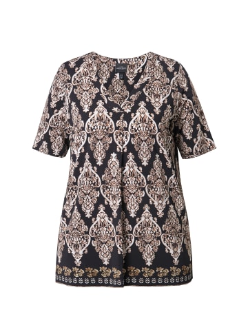 Ulla Popken Shirt in schwarz