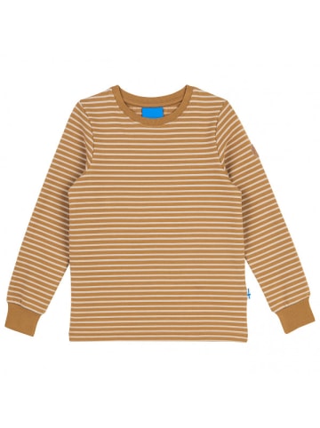 finkid Langarmshirt Rivi gefüttert in Hellbraun