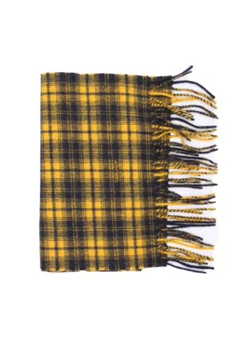 Gant Kappe PLAID CHECK WOVEN SCARF in Dark musta