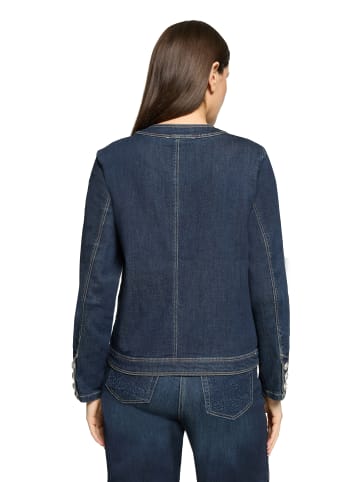 Betty Barclay Jeansjacke mit Knöpfen in Dark Blue Denim