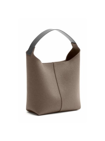 HEY-SIGN Filz-Tasche Ada in Graubraun | Taupe (35)