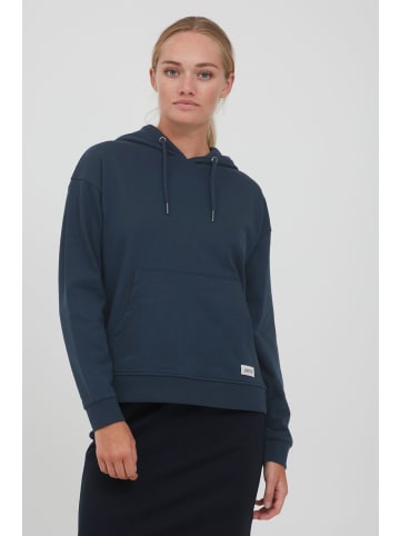 Oxmo Kapuzenpullover OXGreta 21800012-ME Sweatpullover mit Kapuze in Dunkelblau