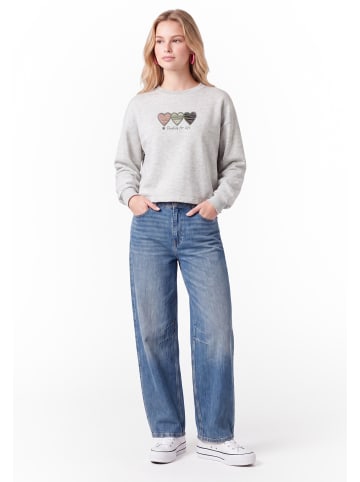 myMo Women Sweatshirt in Grey